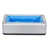 Shoe Cover Dispenser Fits Up to US 11 with 100 Disposable Plastic Covers