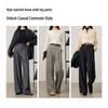 Women's Lyocell Acetate Wide-Leg Suit Pants