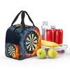Dartscheibe Isolierte Lunchtaschen für Damen Pfeil Bogenschießen Ziel Dartscheibe Tragbarer Kühler Thermische Lebensmittel-Lunchbox Schule