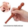 1pcs  Portable Travel Wooden Foot Massage Stick,Manual Acupressure Pen Thai Reflexology Tools,Trigger Point Massager for Face