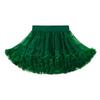 Lace Skirt Girls Fluffy Chiffon Pettiskirt Solid Colors Tutu Skirts Girl Dance Skirt Christmas Tulle Petticoat Tulle