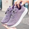 Freizeitschuhe für Damen im Sommer Neuer Stil Fly Knit Geschenk Damenschuhe Lässig Bequem Einzelne Schuhe Mutterschuhe Atmungsaktive Sportschuhe für Damen