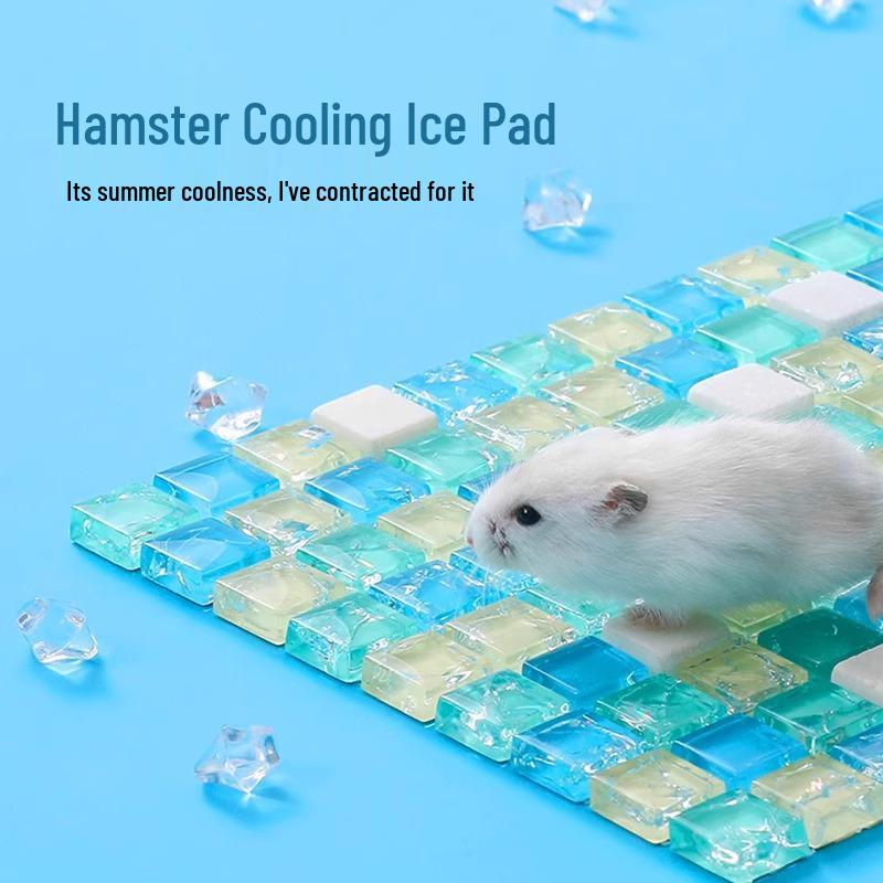 Summer Cooling Ice Mat for Hamsters, Rabbits & Small Pets