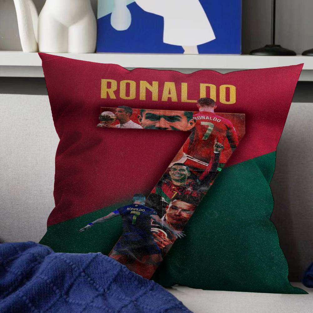 C-Cristiano R-Ronaldo CR7 Personalisierter Kissenbezug Kinderzimmer Wilde Party Deko Kissenbezug Kind Geburtstagsparty Geschenk