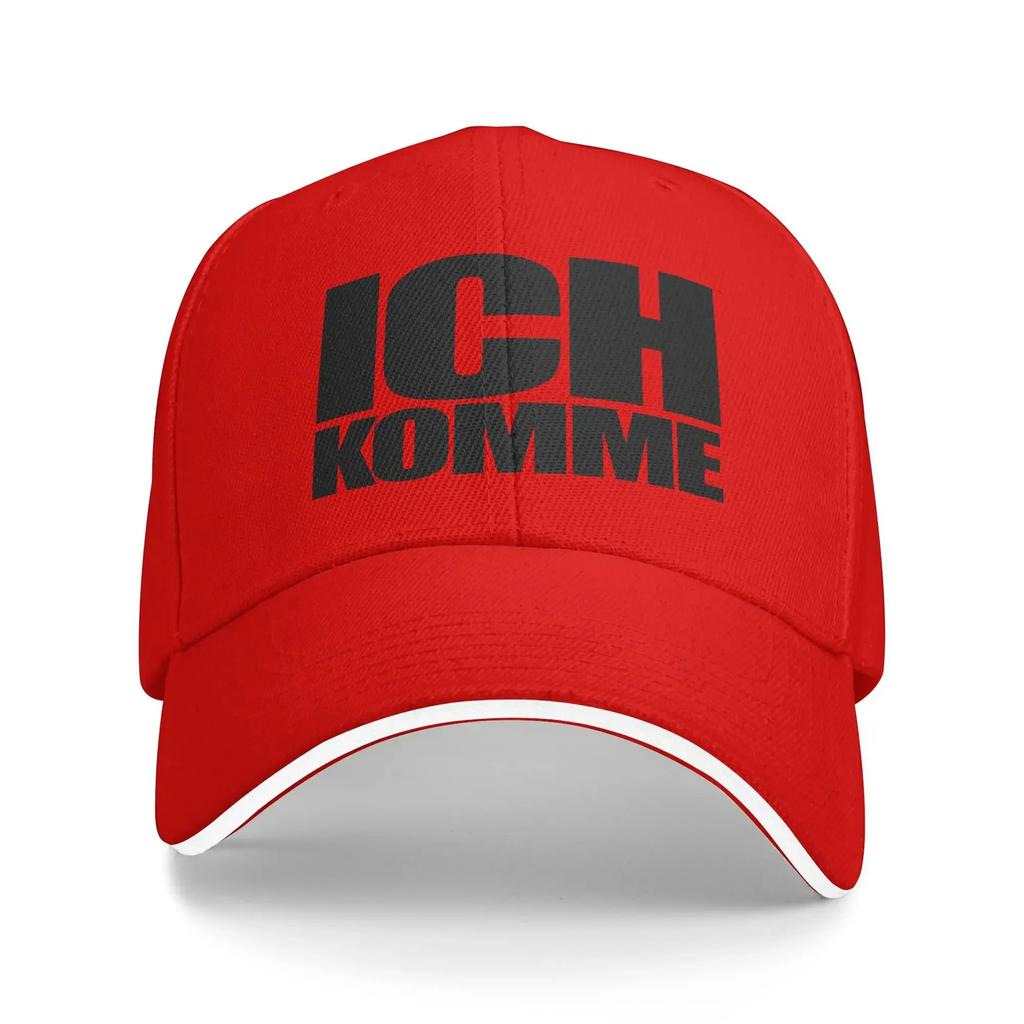 ICH KOMME Baseball Cap Eurovisions yk Cool Unisex Adult Hip Hop Hats Wholesale Print Running Hippie Snapback Cap Gift