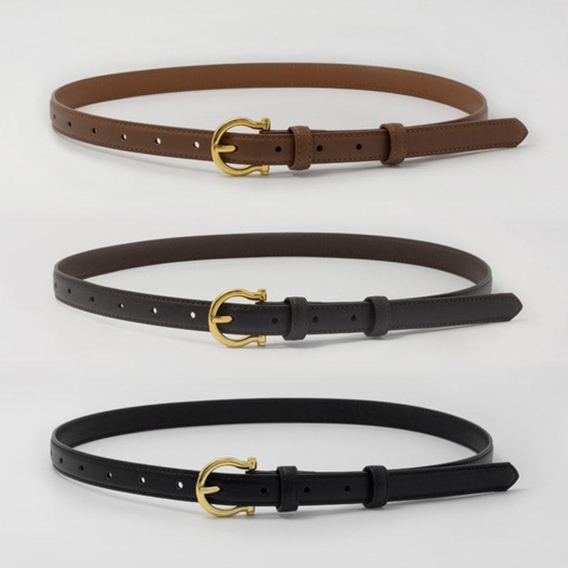 

ТАТЬЯНА BT8033 Золотой ремень с круглой пряжкой 18 мм CAMEL