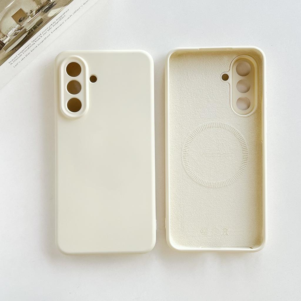 For Magsafe Matte Silicone Original Case For Samsung S26 S25 S24 S23 S22 Plus Ultra A56 A16 A55 A54 Magnetic Shockproof Cover