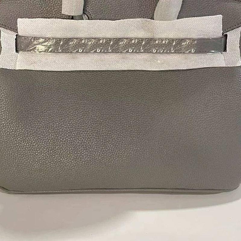 Platinum Handmade Waxed Thread Kelly Bag - Second Generation