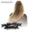 Black Braider Hair Clip Burst Pin Hairdo Bring Hair Hoop Multi\-storey Wisp Air Weave Head Hoop Styling Tool