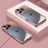 Cute Pony Pattern Pink Metallic Tempered Glass Phone Case For iPhone 17 Pro Max Plus 11 12 13 14 15 16 Pro 17Air 17E Cover