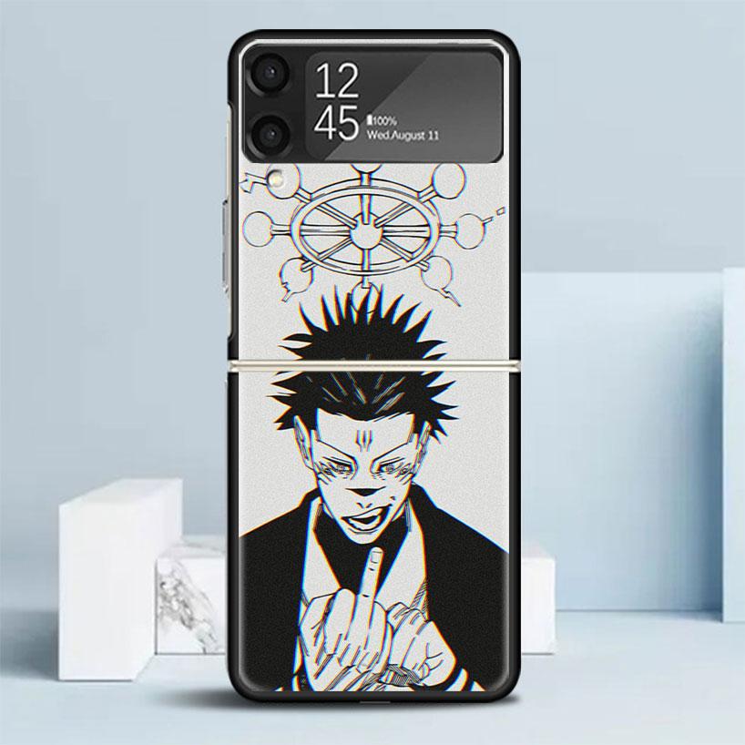 Kaisen J-Jujutsu Sukuna Mahoraga Handyhülle Für Samsung Galaxy Z Flip7 Flip6 5G Flip5 Flip4 Flip3 ZFlip 7 6 3 4 5 Stoßfest Bac