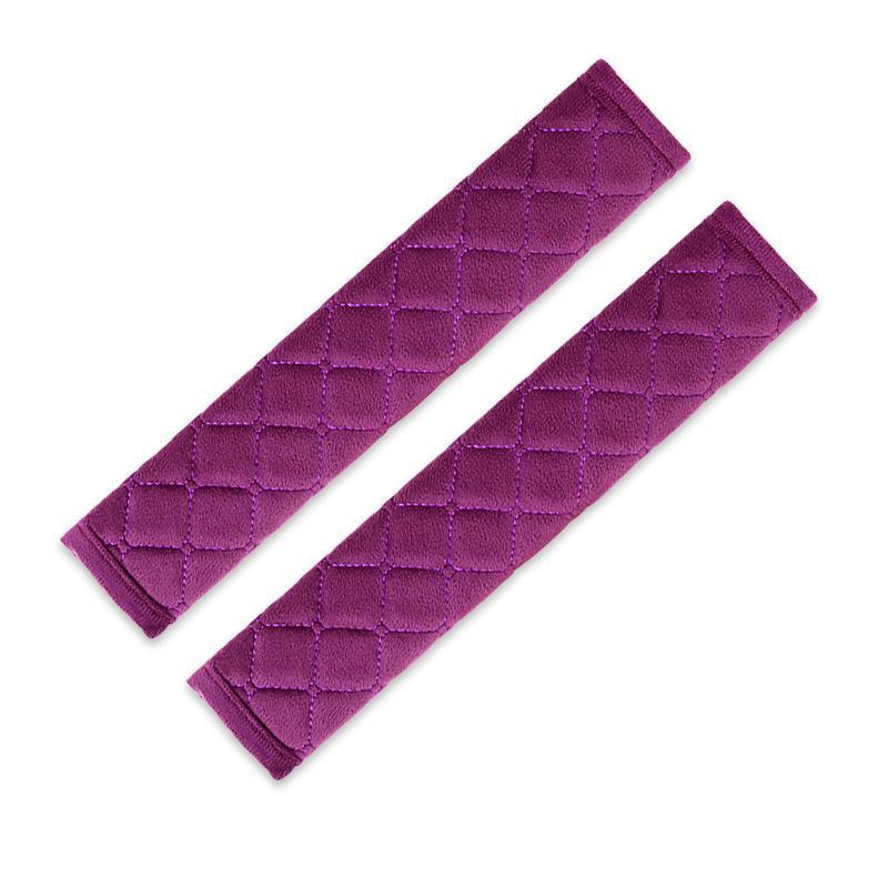 Prodloužený zimní plyšový pár ramenních krytů bezpečnostních pásů do auta: Teplý a pohodlný upgrade od výrobce