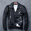 Chinese Size Soft Thick Sheepskin Genuine Leather Jacket Men Motocycle Biker Jackets Men Leather Jacket Riding Coat Winter Clothes Autumn