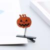 Heißer Verkauf Niedliche Halloween Lustige Haarnadel Cartoon 3D Gebrochene Haarspange Entenschnabelspange Haarstyling-Werkzeug