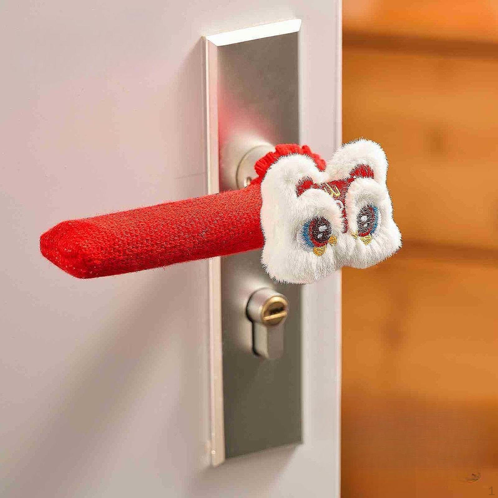 

2 шт. чехлов на дверные ручки для кухни и комнат в общежитии