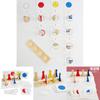 Holz-Bruchkognitionsspielzeug für Vorschulkinder und Grundschüler, pädagogisches Mathe-Lernwerkzeug