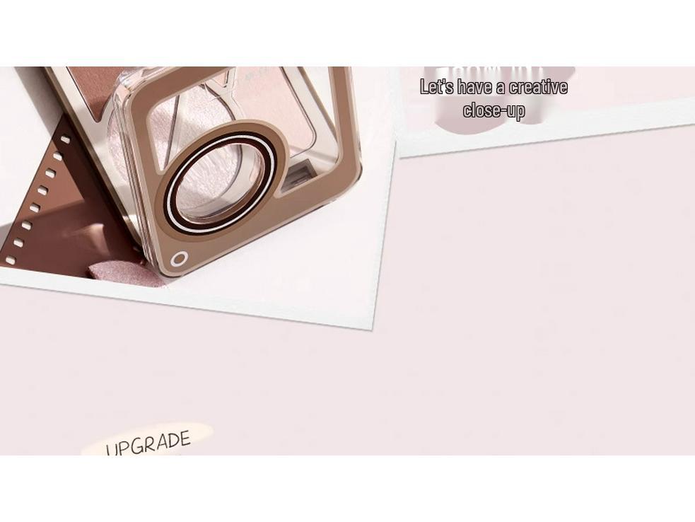 Paletă Judydoll 2-în-1 pentru Sprâncene și Fard de Ochi cu Contur, Iluminator și Iluminator pentru Zona de Sub Ochi