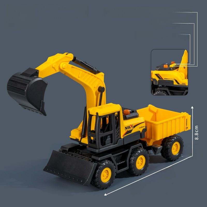 Childrens Educational Construction Vehicle Toy With Music And Lights For Early Learning