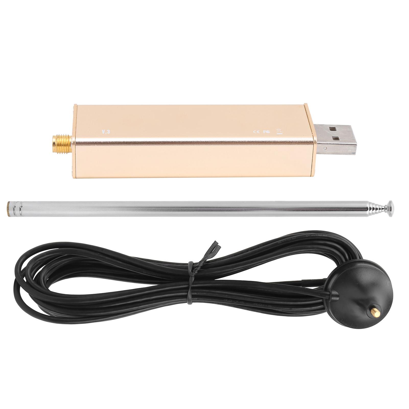 

Receiver SDR0.1KHz‑1.7GHz Ham Software Defined Radio Antennas High Stability