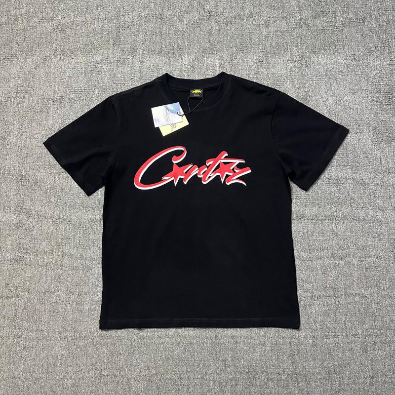 New High Street Corteiz Alcatraz Fun Letter Print Men's and Women's Casual Short Sleeve T-Shirt