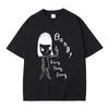 Lustige Yoshitomo Nara Bang T-Shirts Unisex Damen Lässig Lustiges T-Shirt Herren Vintage Übergroß Streetwear Unisex Reines Baumwoll-T-Shirt