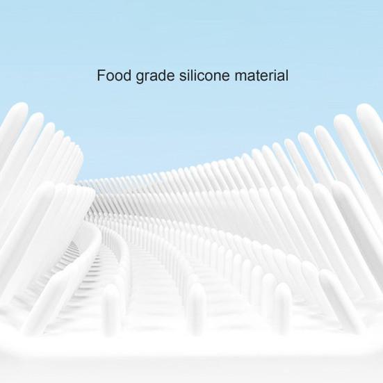 U-Shape Children Toothbrush Cow Design Silicone Bright Colored Newborn Toothbrush for Home