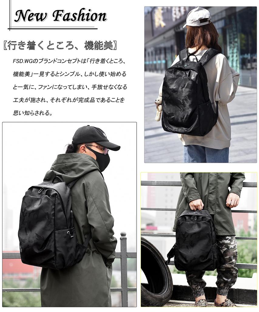 RAKEE Backpack Casual Large Capacity Waterproof Lightweight Durable School Town 5 Colors