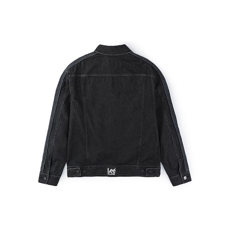 Lee Comfortable Classic Lapel Rider Denim Jacket Men jackets LMT008101100031A06357