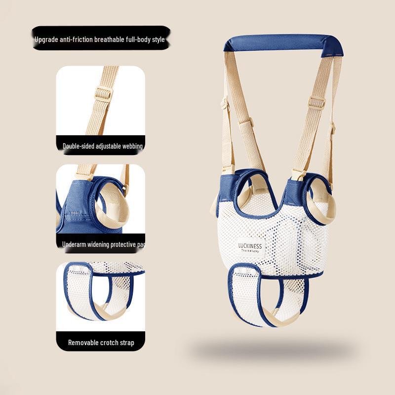 

Детский страховочный поводок: Многофункциональная, дышащая, защищающая от натирания, противоударная, обучающая и защищающая от потери страховочная шлейка для младенцев.