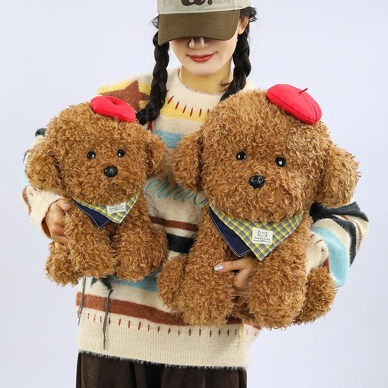 Teddy Hund Plüschtier Cartoon Stofftier Geschenk Für Kinder Und Sammler