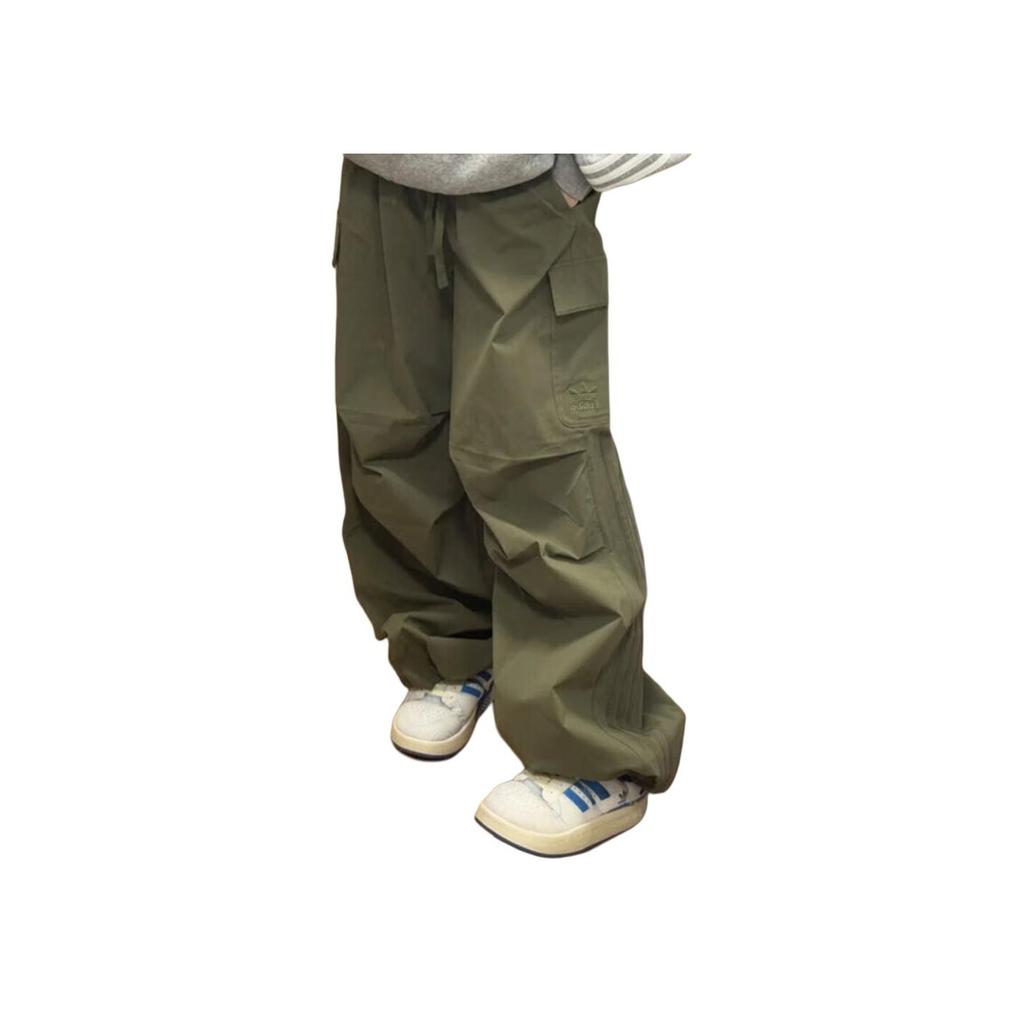 adidas Originals Cargo Pants Unitefit Comfortable Work Pants Unisex Pants Dark-Olive-Green KB9151