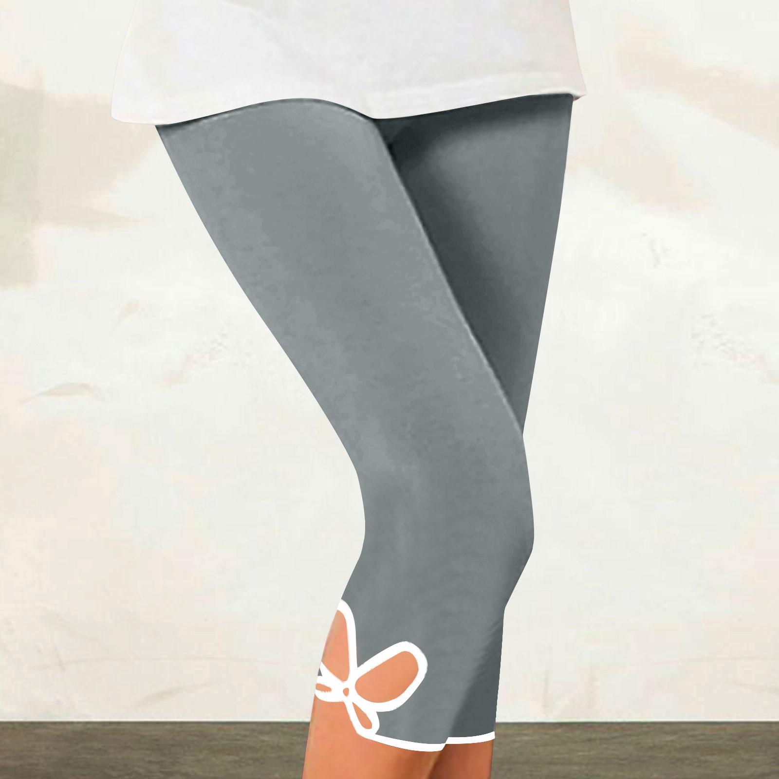 

Леггинсы-капри для женщин, летние брюки для йоги, пляжные колготки, уютные джеггинсы, эластичные пижамы M