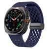 Magnetisches Armband für Samsung Galaxy Watch Ultra 47mm Zubehör Atmungsaktives Silikonband Armband galaxy watch 7 ultra band 47 mm
