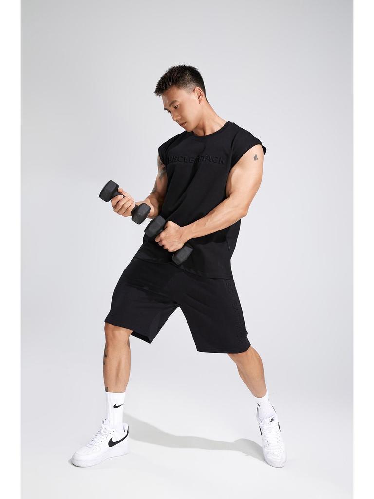 Muscle Fitness Summer Cotton Tank Top - Men's Running & Casual Sport Sleeveless