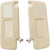 Car Sun Visor Shade Left Right Side Driver Side Passenger Side Grey Beige Sunvisor For Toyota Land Cruiser J12 2002 -2009