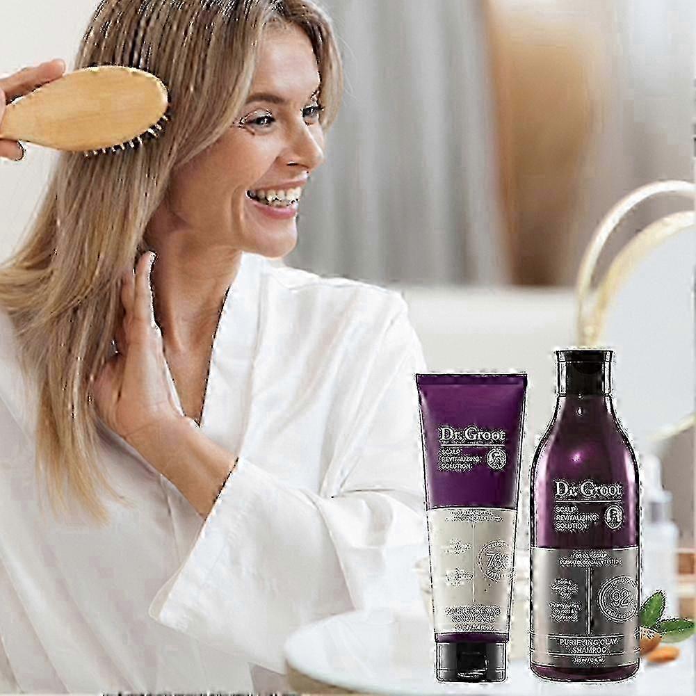 Nourishing Shampoo and Conditioner Set for Damaged Hair Deep Moisture Frizz Control Smooth Silky 25-26 2025