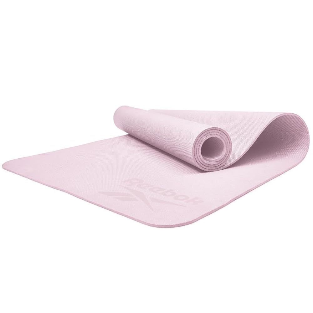 

Reebok Yoga Training Fitness Exercise Training Ashen Lilac Mat, 4mm, Mat, Mat,