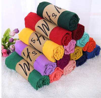 Vogue Presentes Cor Moda Novo Lenço Hijab 18 Lenços de Moda para Mulheres