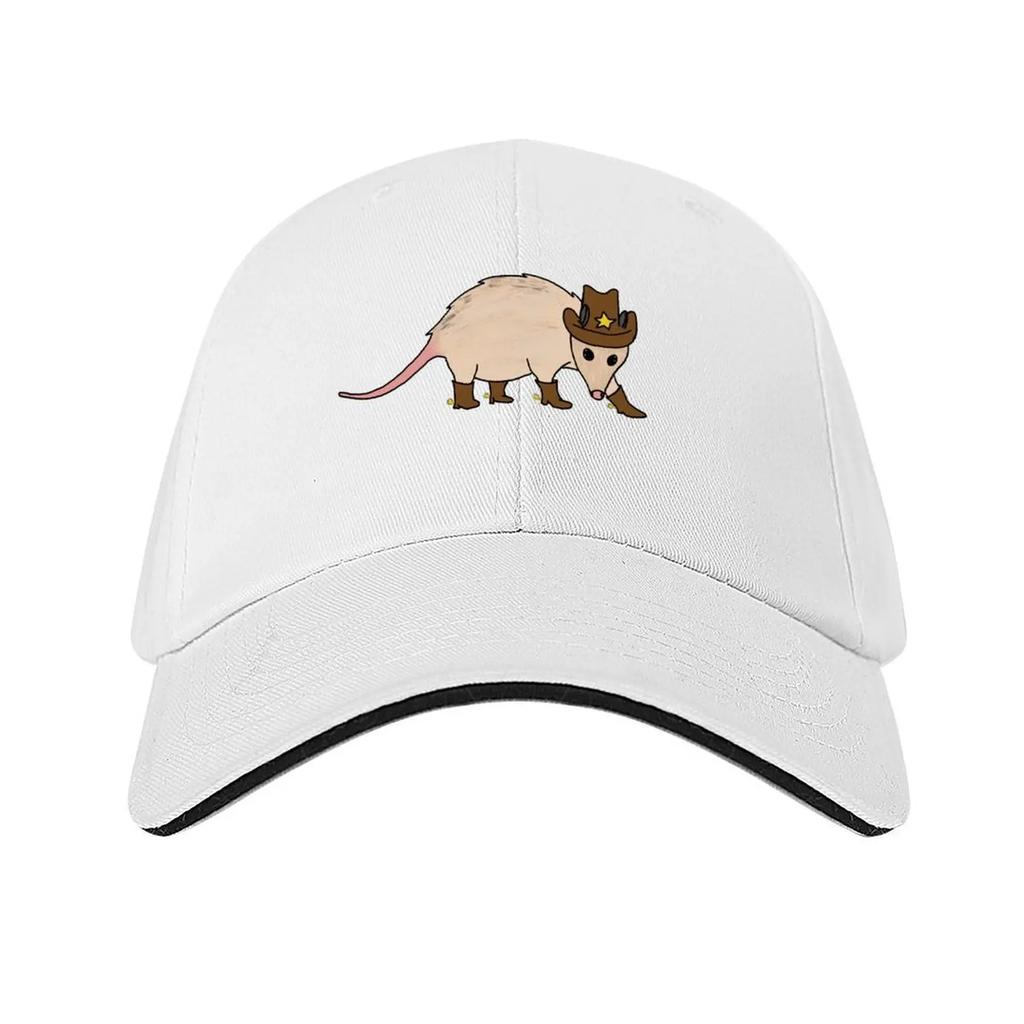 Sheriff Possum No Text Baseball Cap luxury woman cap Fishing cap Luxury Sun Womens Beach Outlet 2025 Mens