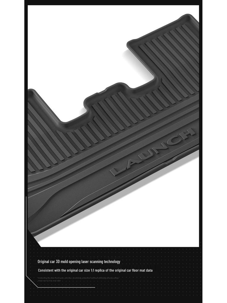 Tesla Model Y (2025) TPE Floor Mats - Specialized Fit for Refresh Headlight Model