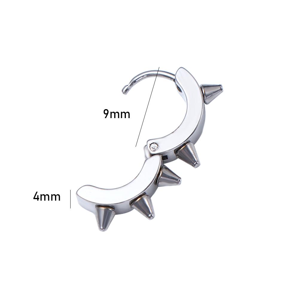 Cartilage Ear Cuff Jewelry Clip Earrings Women Men Earrings Stud Earrings Punk Rivets Ear Clip