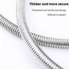 Large Bore Shower Head Hose Stainless Steel Shower Extension Tube High Pressure Shower Hose  Home