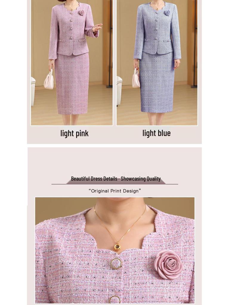 2026 Spring Collection: Elegant Wedding Banquet Attire for Mothers of the Bride – Stylish, Formal Wear for Middle-Aged & Elderly Women