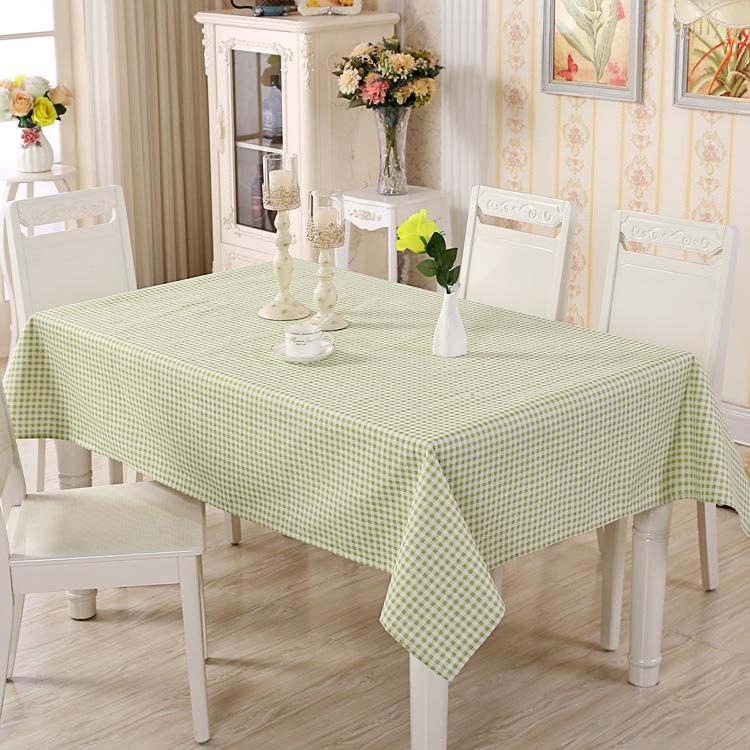 Small Fresh Fabric Cotton And Linen Tablecloth, Creative Striped Pattern Rectangular Coffee Table Tablecloth Dining Table Cloth Yiwu