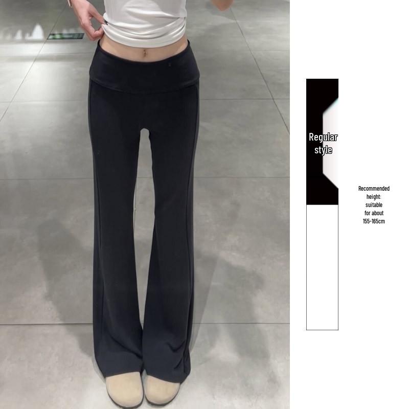 Women's Petite Micro Flare Yoga Sweatpants - 2026 Spring Collection