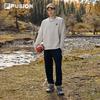 Fila FUSION Couple's Loose Fit Fleece Sweatshirt