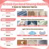 Small Sewing Kit with Storage Box Cute Portable 2 Layer Organizer Magnetic Needle and Thread Kit with Case Home Clothes Repair