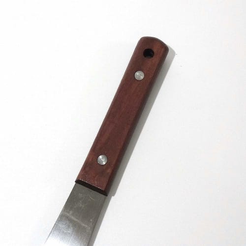 Hakeichi Gold Spatula with Handle, Stainless Steel, 30mm, 1 Piece