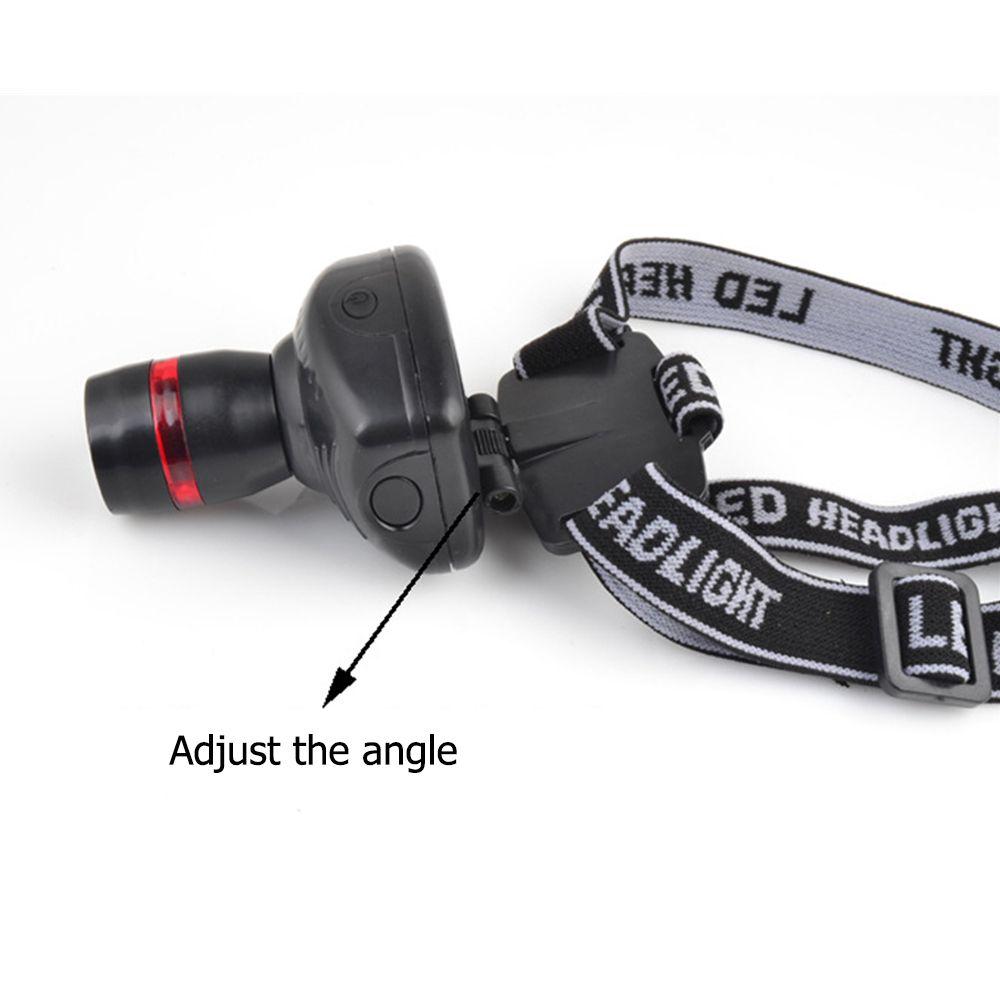 Mini High Power Forehead Torch LED Head Lamp Headlight Flashlight Cycling Lights