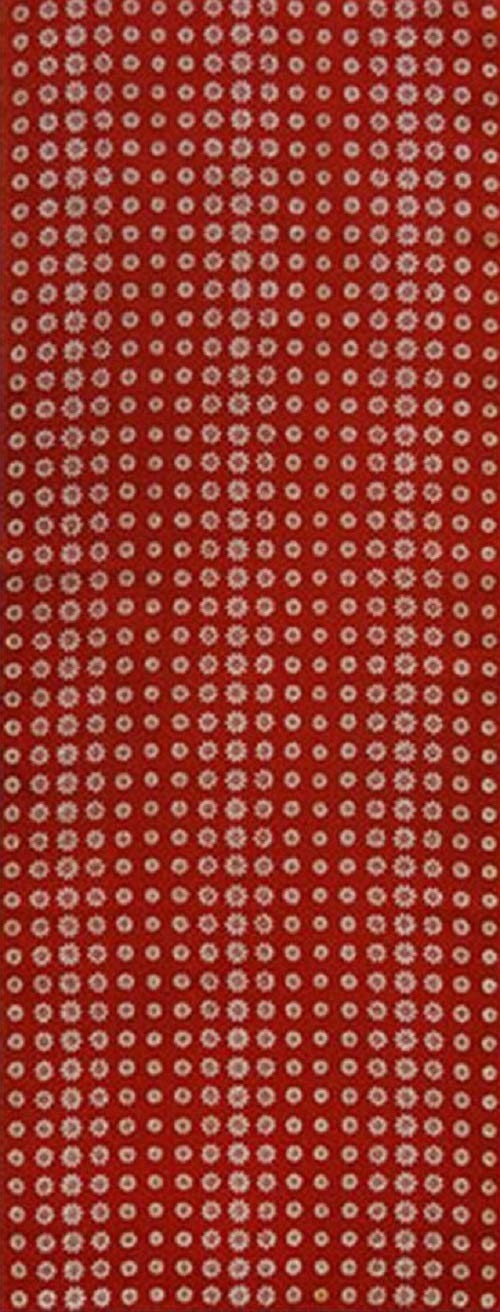 

Todaya Shoten Tenugui Chrysanthemum Pattern 1007 Niwa-zome (Hand Towel)